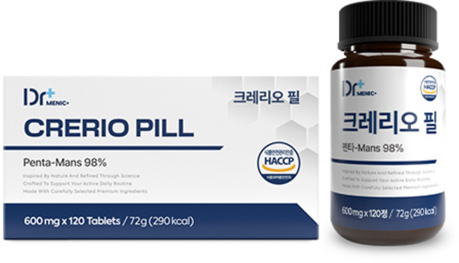[남성활력 정품] 크레리오 필 Penta-Mans, 1개, 120정