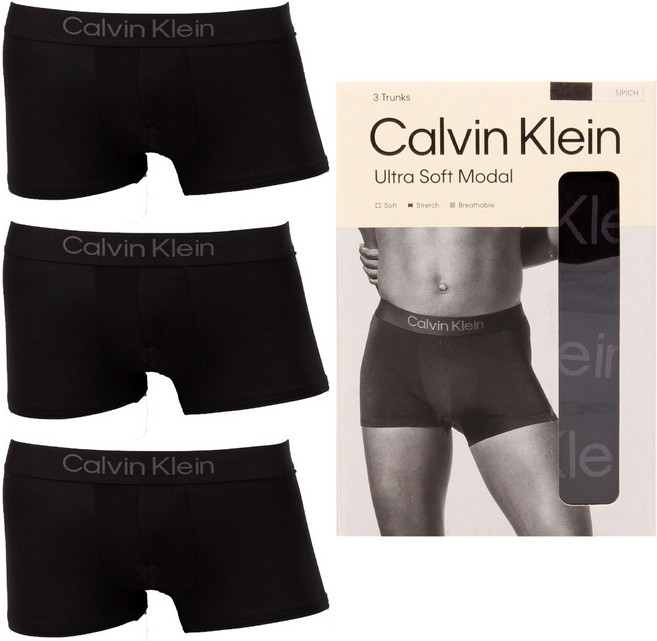 캘빈클라인 속옷 남성 ck팬티 모달 드로즈 NB4192 001 3팩