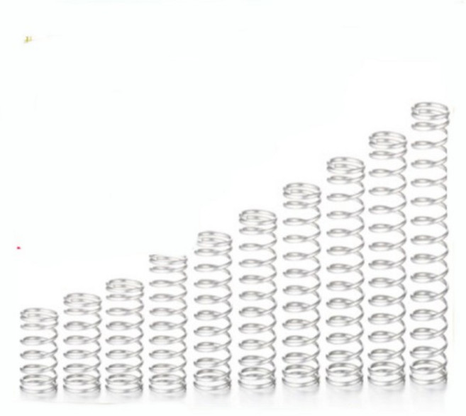 20 개/몫 와이어 직경 0.1mm ~ 작은 압축 스프링 길이, 04 10mm_02 1mm