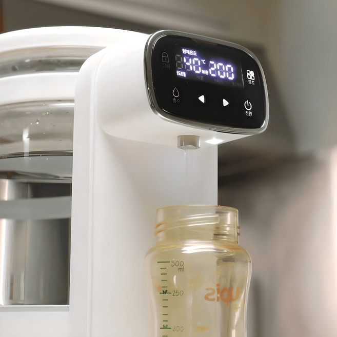 보국 분유포트 분유포트기 출수형 티 보온 온도조절 전기 포트 아기 보리차, 화이트