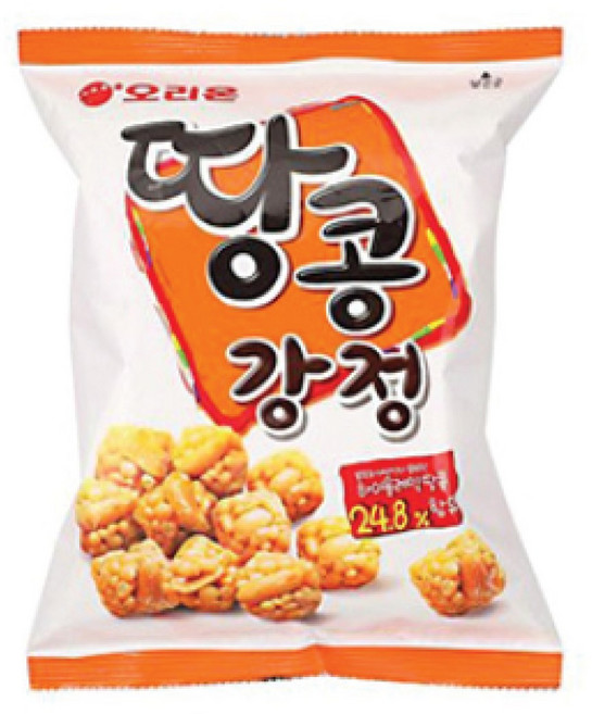 오리온 땅콩강정, 80g, 6개