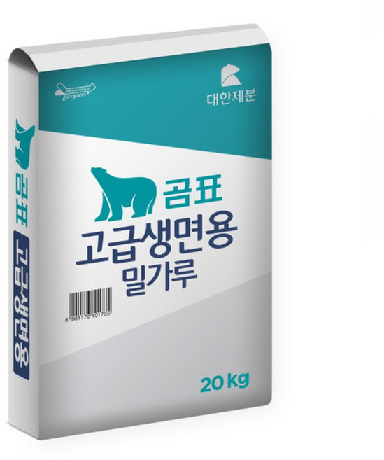 대한제분 곰표 생면용 밀가루 20kg