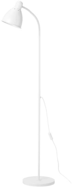 이케아 LERSTA 레르스타 플로어스탠드/조명/거실등/독서등/장스탠드/침실/간접등/베스트, 화이트_704.439.47
