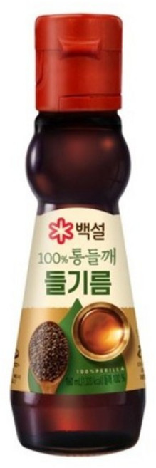 백설 100% 통들깨 들기름, 160ml, 1개