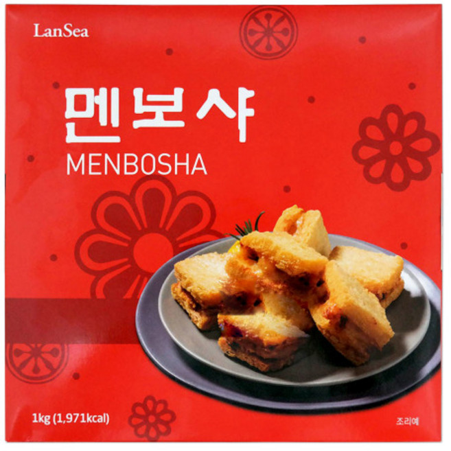 랜시 멘보샤 1kg(50개), 1kg, 1개