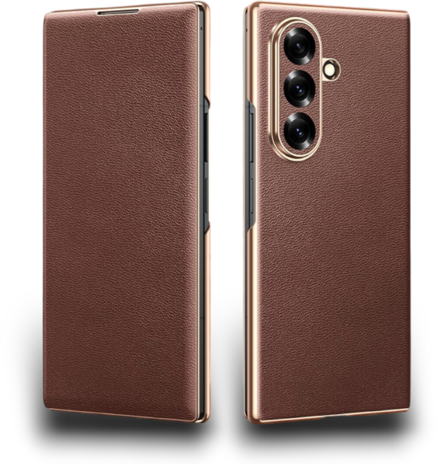 유도리스 Z폴드7 천연소가죽 케이스