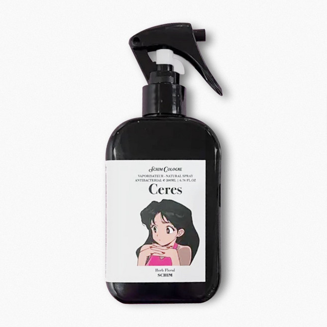 스침 섬유 공간 향수 세레스, 200ml, 1개, 갓 수확한 당근과 허브플로럴 향