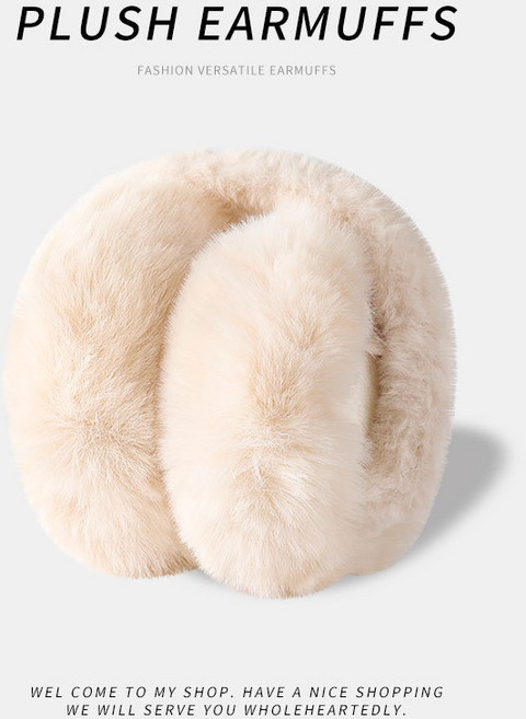 毛絨耳罩 防寒保暖耳捂子 女款騎行耳套