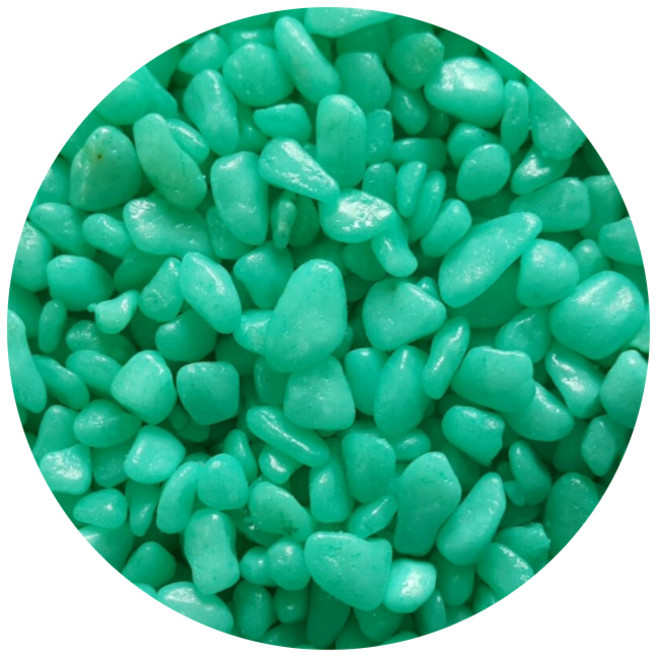 영아쿠아 칼라스톤 5kg, 1개, 옥색