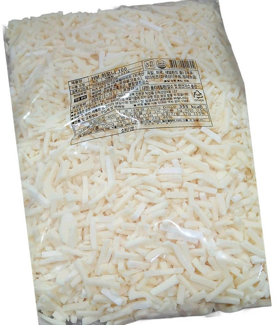 킹스코 HM 하모니 피자 치즈 모짜 90 체다 10 2.5kg