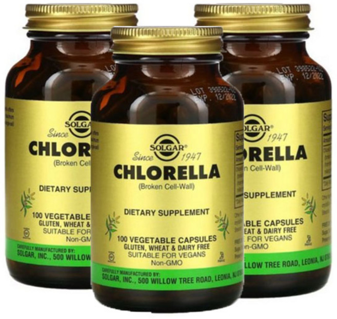 솔가 클로렐라 베지터블 캡슐, 100정, 3개