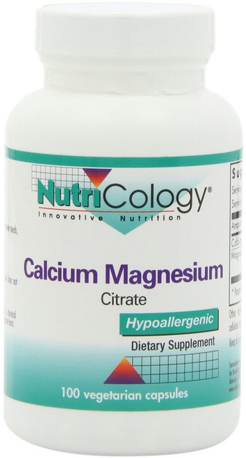 뉴트리콜로지 칼슘 마그네슘 베지테리안 캡슐, 1개, 100정