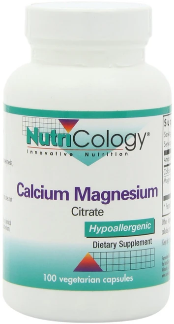 뉴트리콜로지 칼슘 마그네슘 베지테리안 캡슐, 1개, 100정 - 쿠팡