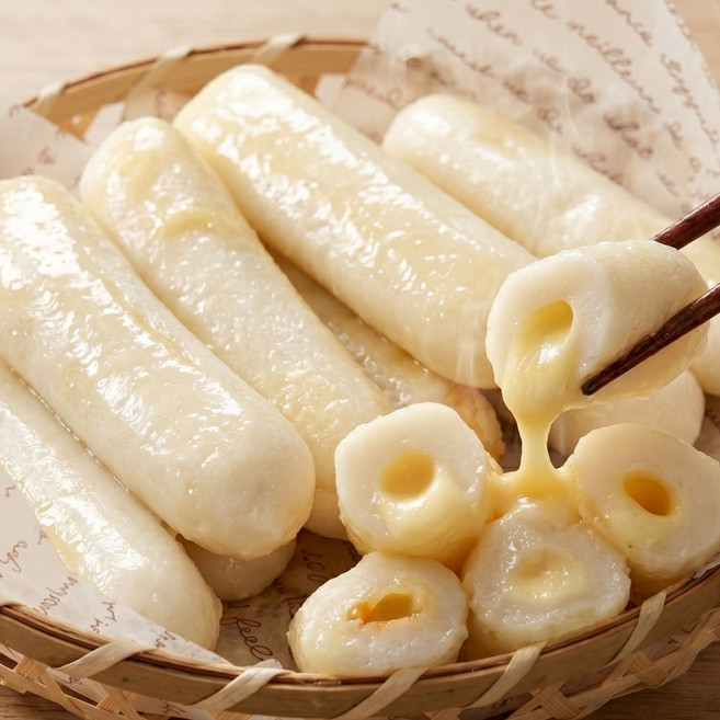 국내산 쌀 치즈 가래떡 500g 모짜렐라 치즈떡 에어프라이어 간식 아이간식, 2개
