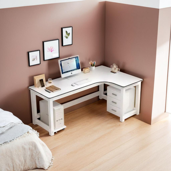 ㄱ자 ㄱ 책상 기억자 모서리 코너 테이블 L자, 오른쪽코너 160X80X73