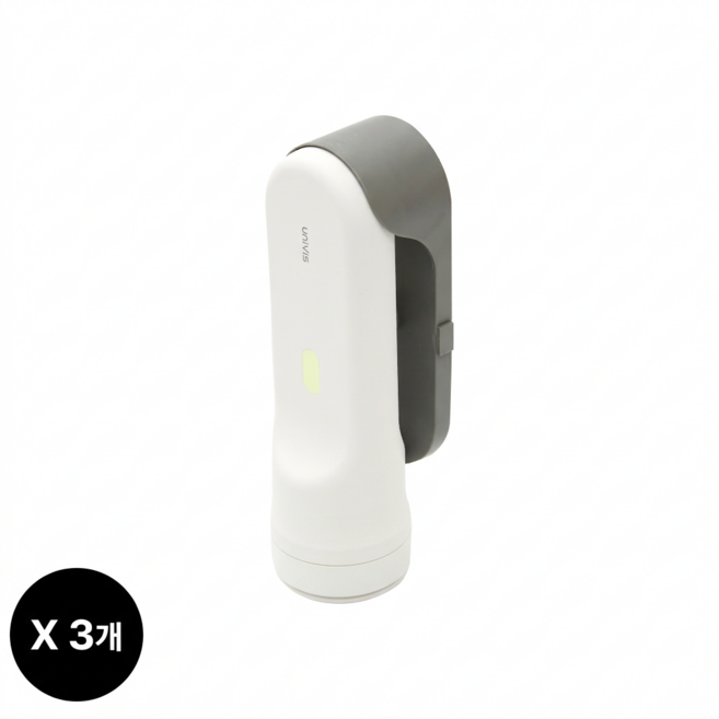 [유니비스] 휴대용 LED 소방 화재 비상손전등 비상조명등 후레쉬, 스노우화이트, 3개