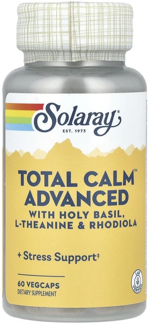 Solaray Total Calm™ 어드밴스드 베지 캡슐 60정, SolarayTotalCalm어드밴스드베지캡슐60정, 1개 - 쿠팡