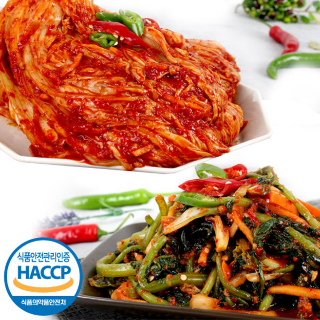 해뜰김치 자연이 만든 해뜰 국내산 포기김치 3kg+열무얼갈이얼김치 2kg, 단품, 단품