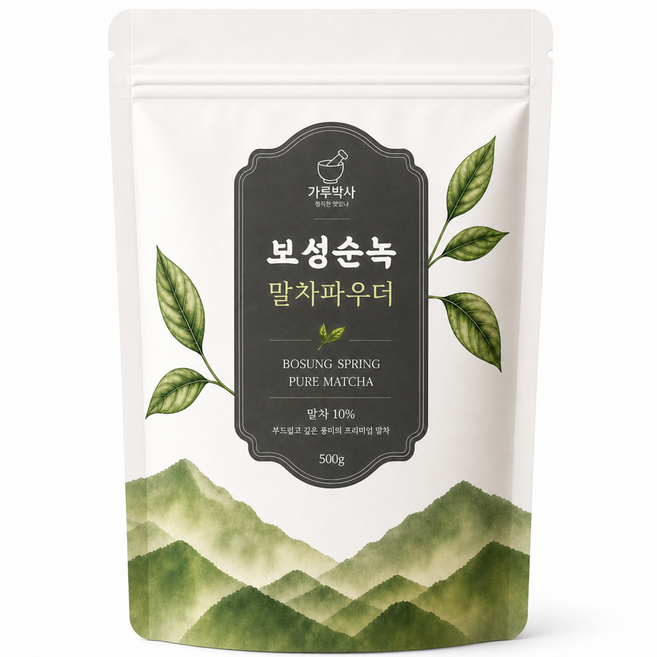 가루박사 보성 말차 파우더, 500g, 1개, 1개입