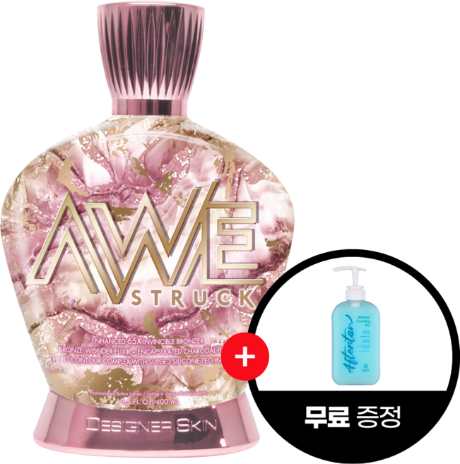 디자이너스킨 어스트럭 태닝로션 400ml + 수딩젤증정, 1개