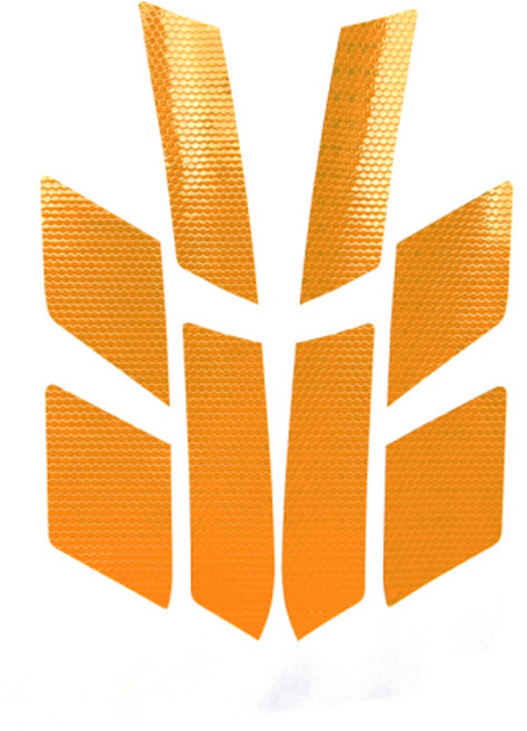 현대 투싼 NX4 2021 도어 휠 눈썹 반사 소재 외부 수정 스티커 장식 4.8, 04 d