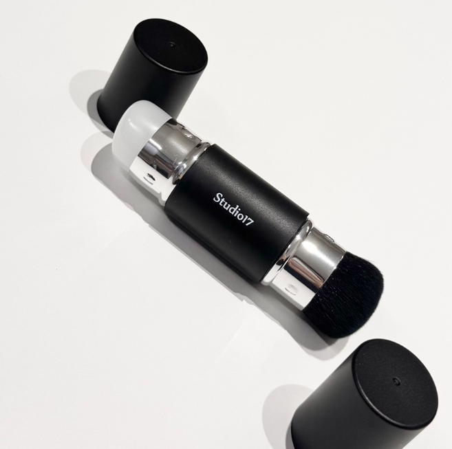 태연픽 스튜디오17 듀얼 실리콘 블러셔 브러쉬, 1개