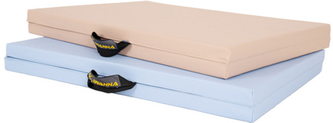 IW 홈트레이닝 접이식 매트 2단 폴딩매트 저소음, 스모크 로즈, 1개