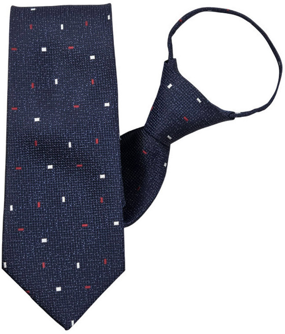 엘르 패션 자동 지퍼 넥타이 칩스