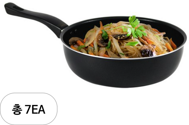 오스벨 인덕션 IH 소테팬, 24cm, 7개