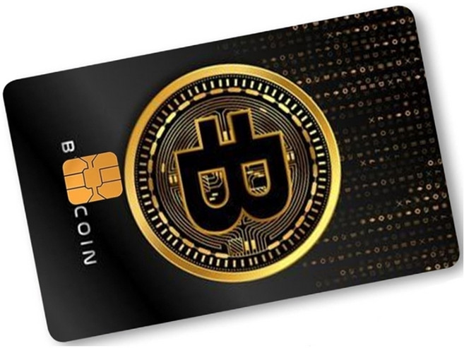 털보몰 비트코인 달러 스킨 카드스티커, 1개, XYK-1042