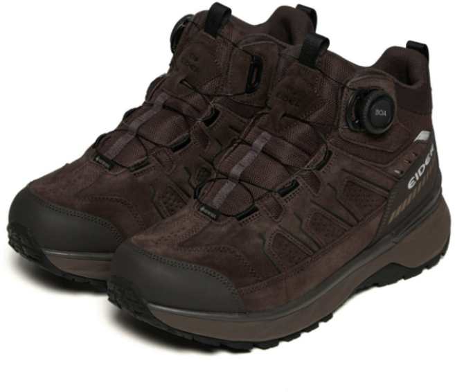 아이더 아이더(EIDER) 남성용 천연가죽 고어텍스 방수 미드컷 등산화 편안한발볼 충격흡수 쿠셔닝 우수 DMS24G01 샬레 포르테 미드 v2 E82