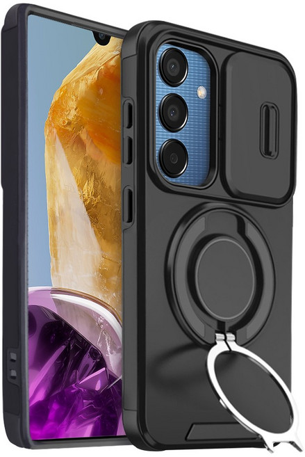 더조은셀러 맥세이프 호환 아이언 더블 가드 풀커버 핑거링 스탠딩 케이스