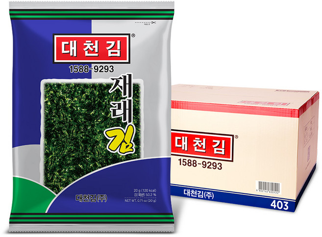 대천김 재래김, 20g, 30개