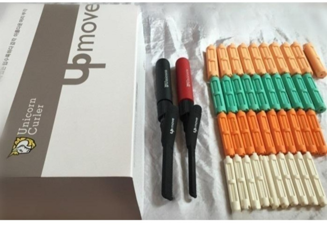 애드펌 뿌리펌롯드 미용실롯뜨 풀셋 롯드40개, 롤링스틱 2개+롯드 40개