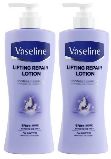 ()애경 바세린 리프팅 리페어 로션, 2개, 450ml