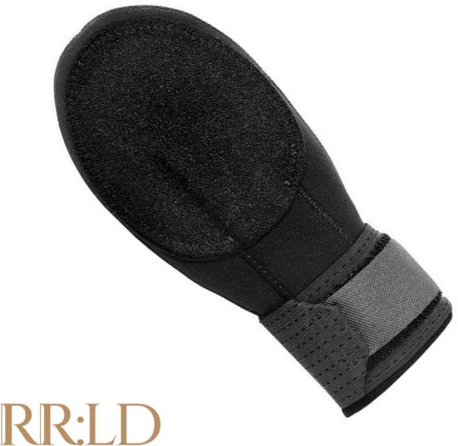 로로랜디 야구 슬라이딩 주루 장갑 고급형 양손착용 좌우겸용 엄지폐쇄형 성인용 엘리트 미트, 1개, 블랙