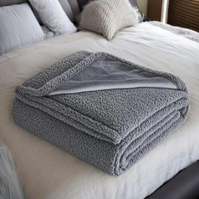 후니직구 커플 방수 담요, 50cmx70cm, 그레이, 1개