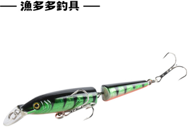 漁多多釣具 多節米諾 10.5cm 9.6g 路亞餌, 3, 1個