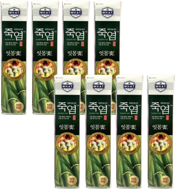 죽염 잇몸고 치약, 140g, 8개