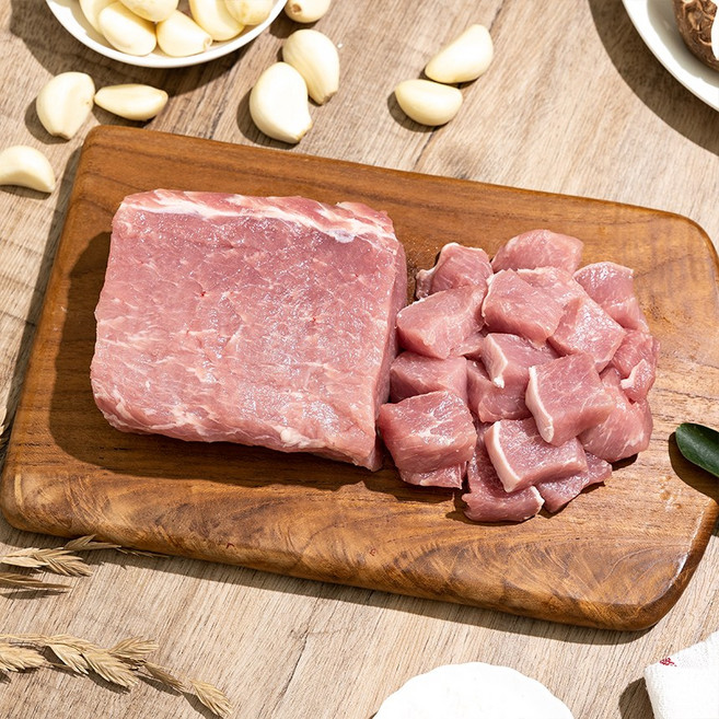 한돈 등심(돈까스용) 600g, 1개