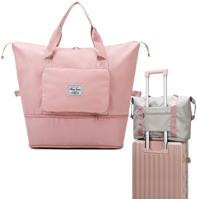 모리안 접이식 확장형 폴딩백 여행용 스포츠 보스턴백 캐리어 보조가방