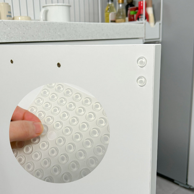 하이어데코 문쾅 방지 스티커 64개입, 1개