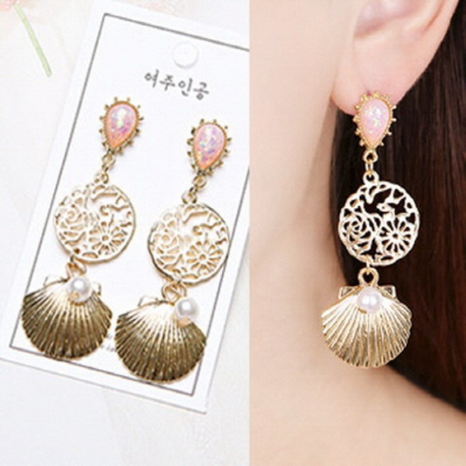 카밀라 [당일발송] 푸른바다의전설 귀걸이