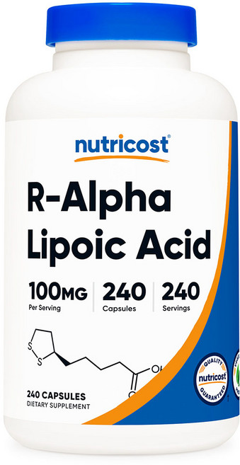 뉴트리코스트 R-알파리포산 100mg 240캡슐 1병, 240 count, 1개, 240정