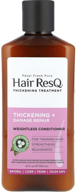 몸관리하세요 겨울입니다 Petal Fresh Hair ResQ® 씨크닝 트리트먼트 웨이트리스 컨디셔너 355ml(12fl oz) 특별관리진행, PetalFreshHairResQ씨크닝트리트먼트웨이트리 - 쿠팡
