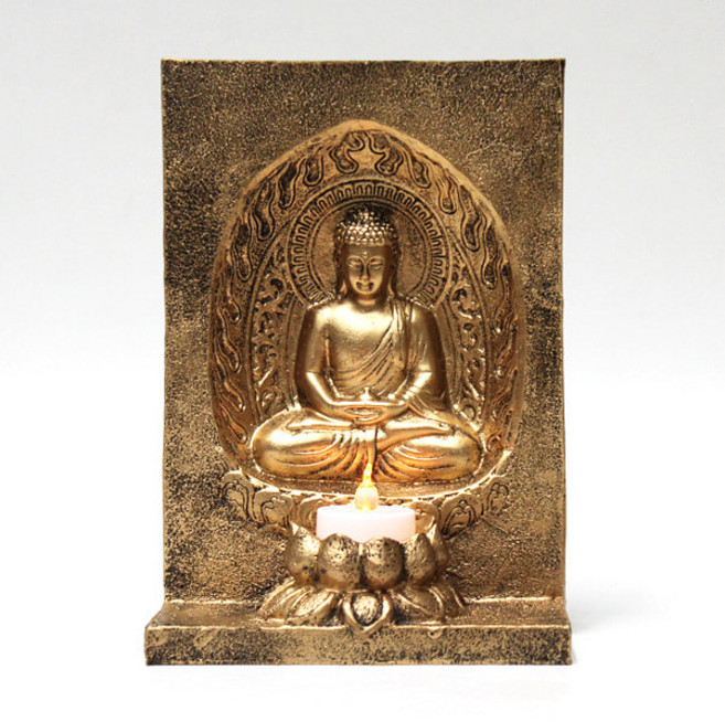 붓다북 가정용 미니 불상 젠가든 (약사여래), -