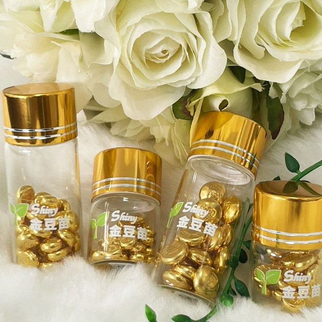 炫麗 金豆 9999純金, 賣場可加購精美小玻璃瓶