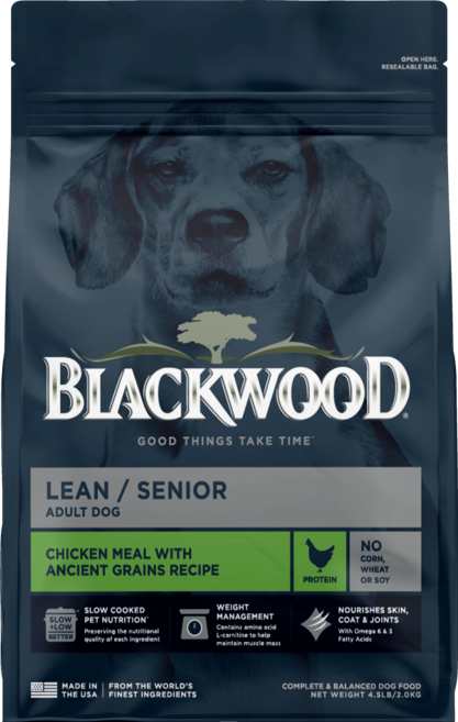 Blackwood 柏萊富 低卡保健 雞肉糙米 狗飼料, 10.9kg, 1個, 混合口味