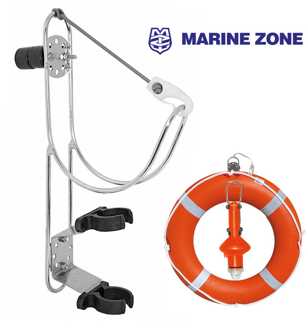 스테인레스 범용 구명환 자기점화등 일체형 홀더, 단품