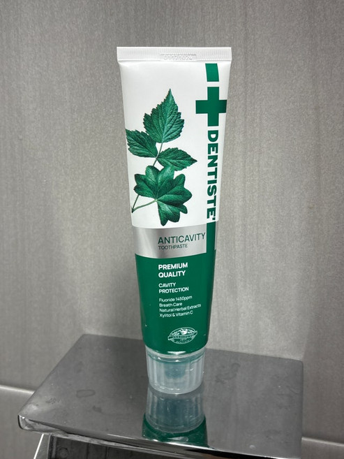 덴티스테 불소치약 안티캐비티 100g 2개 충치예방 덴탈케어 거품없는